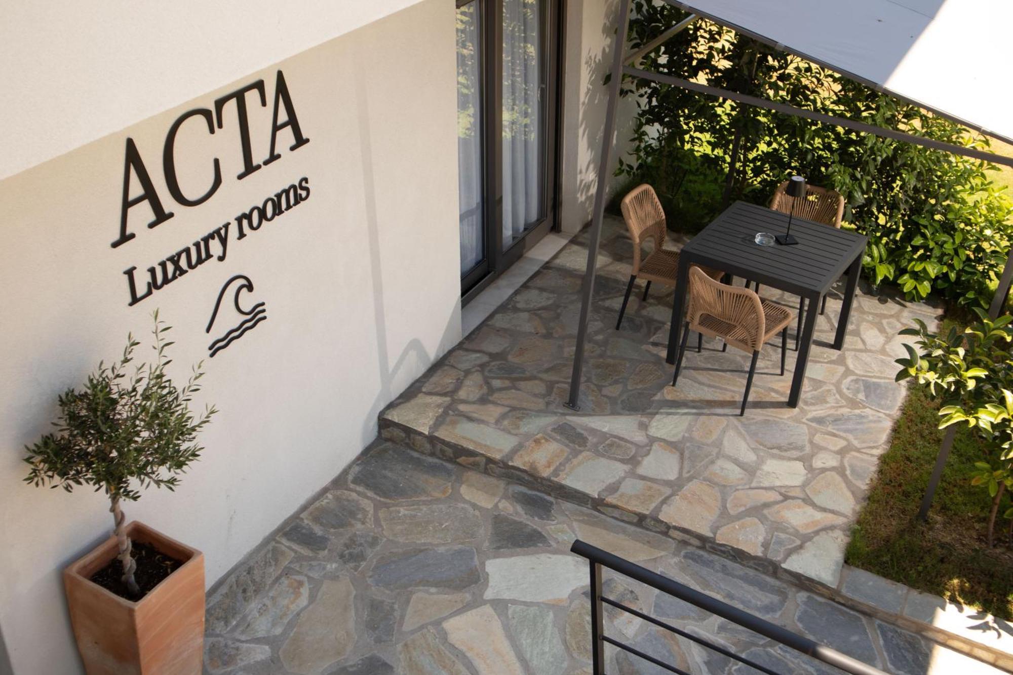 Acta Luxury Rooms Nikiti  Exteriör bild